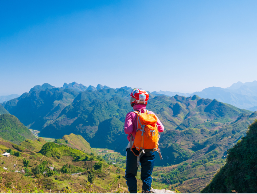 Du khách lưu ý trang bị bảo hộ an toàn cho chuyến đi.