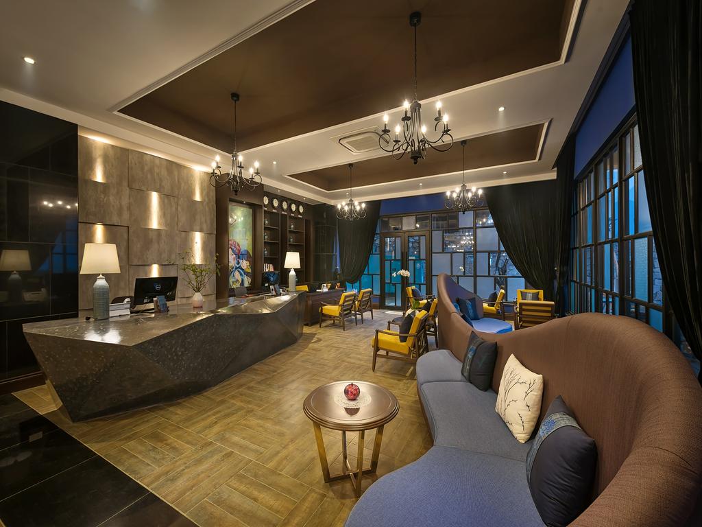 Không gian sang trọng bên trong khách sạn Aliana Boutique Sapa Hotel & Spa.