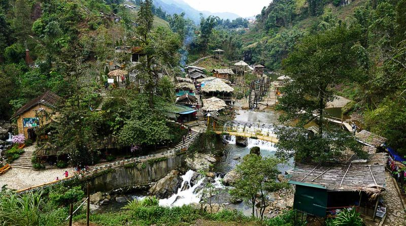 Vẻ đẹp độc đáo tại bản Cát Cát.