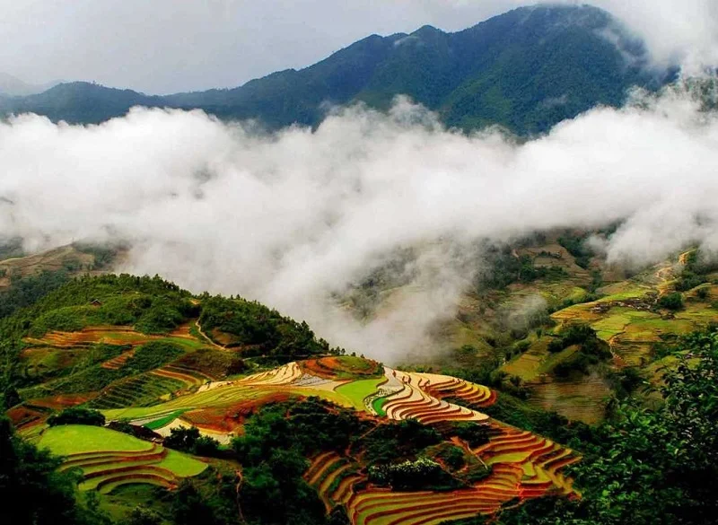 Sa Pa vào tháng 4 với khung cảnh nên thơ