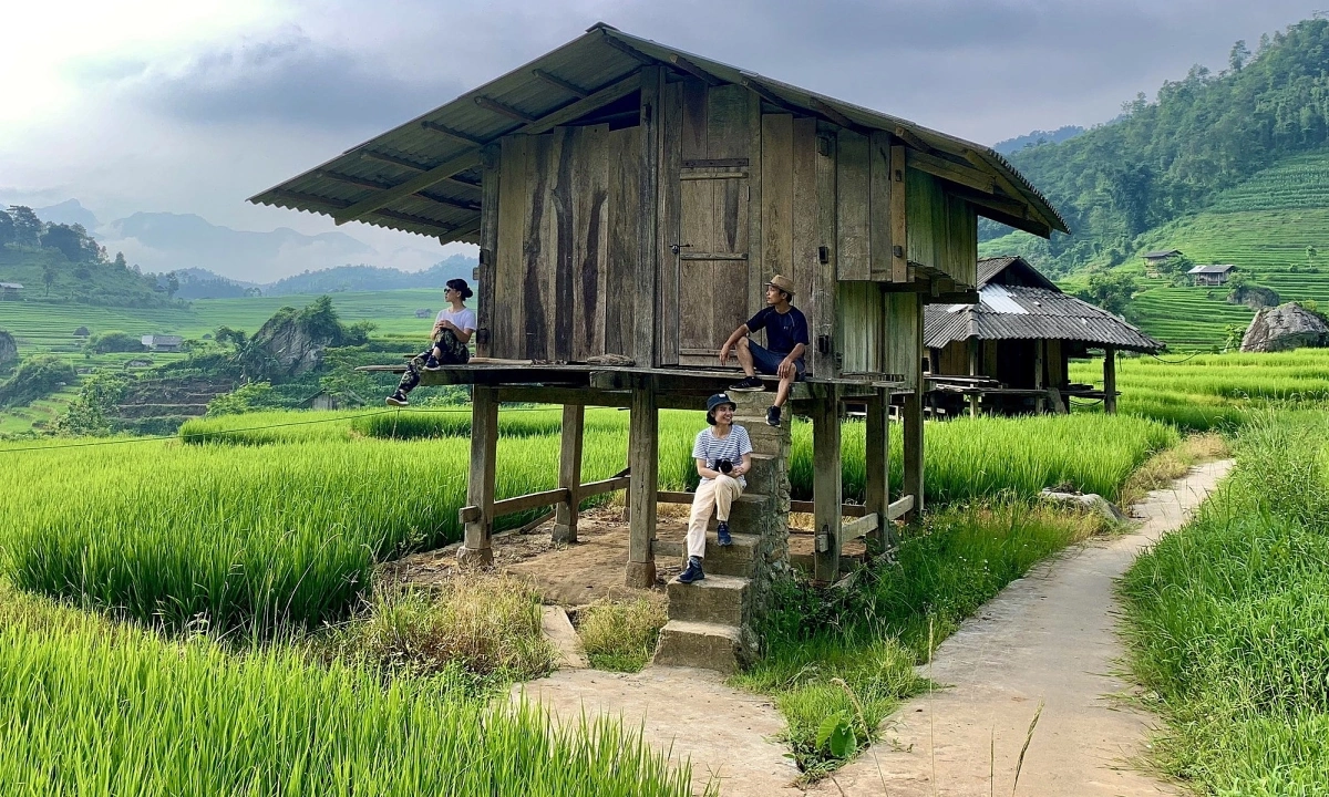 Bản Nậm Cang Sa Pa mùa gieo mạ