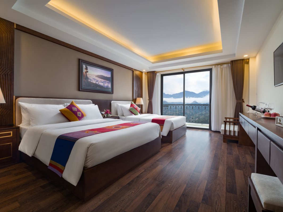 The View Sapa Hotel cung cấp đa dạng hạng phòng từ Superior đến Suite ban công. 