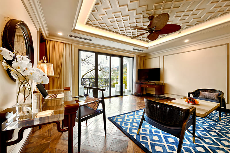 Không gian sang trọng tại Silk Path Grand Resort & Spa Sa Pa giữa khung cảnh núi rừng Tây Bắc