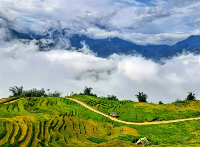 Biển mây tại thôn A Lù 