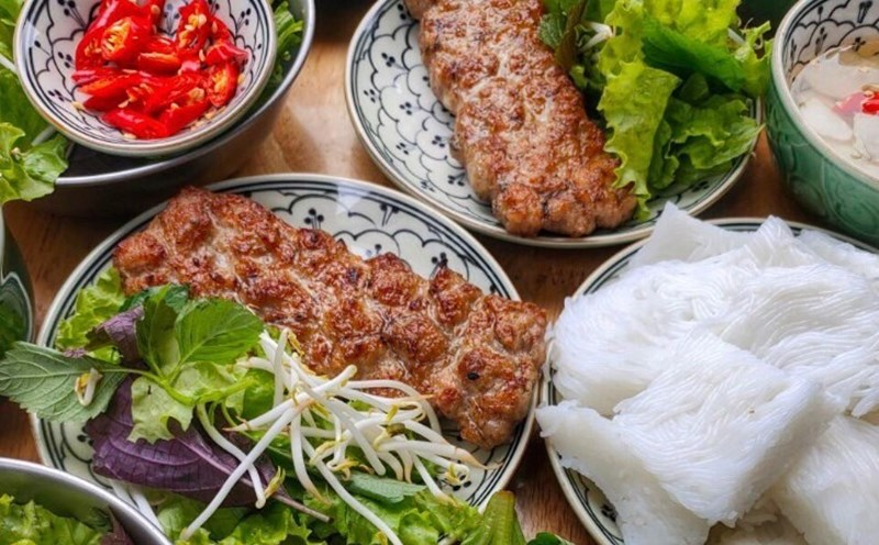 Bún chả Sa Pa gây ấn tượng với du khách bởi hương vị đặc trưng khác hẳn Hà Nội