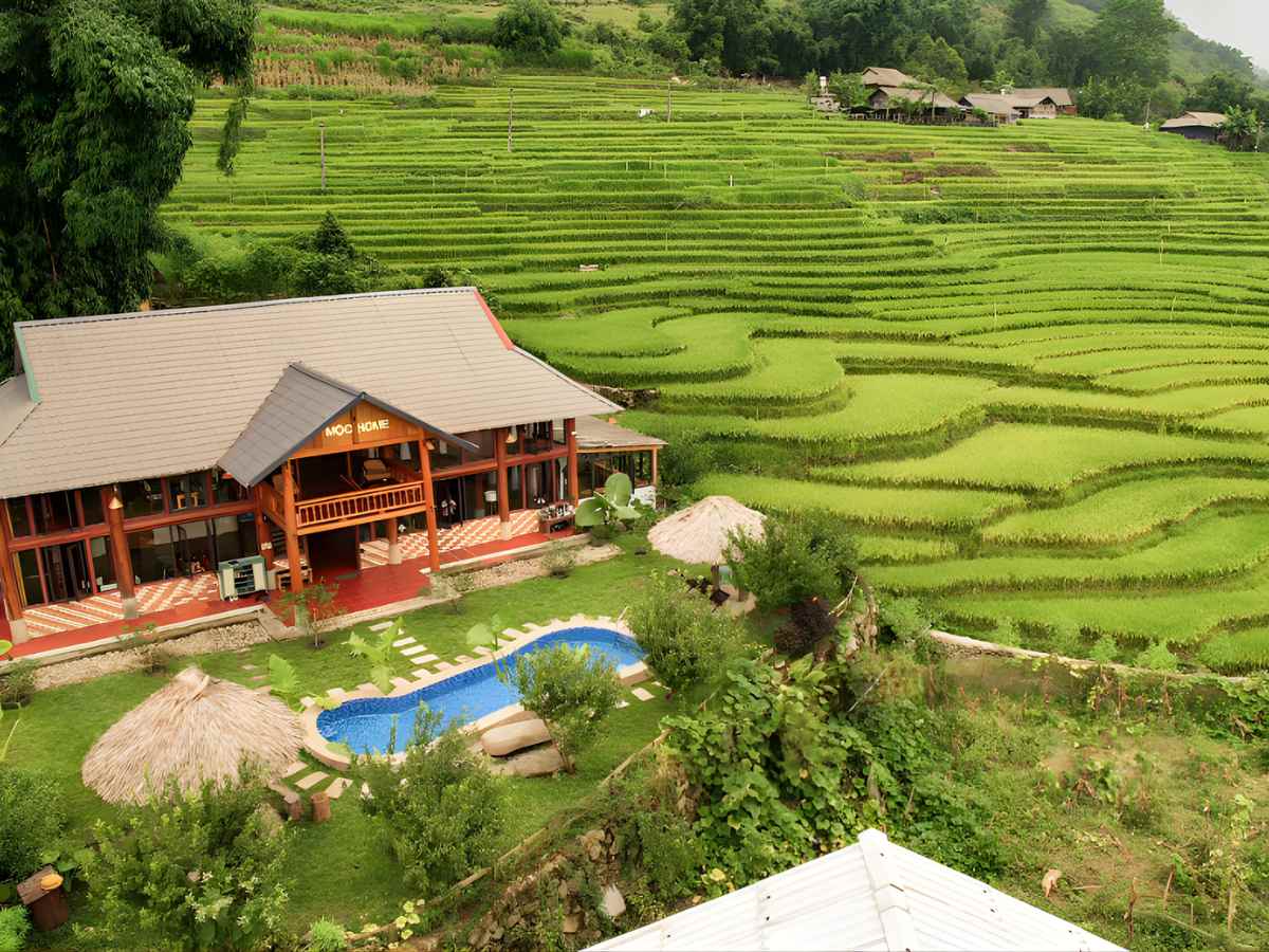 Hệ thống phòng nghỉ Mama Chao’s Homestay hòa hợp thiên nhiên, tiện nghi và yên tĩnh