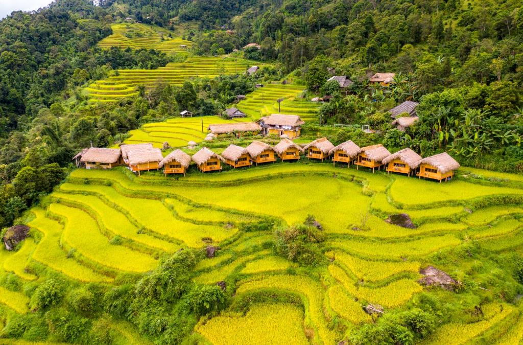 Thiên nhiên núi rừng Tây Bắc tạo không gian sinh thái trong lành và giàu giá trị nghỉ dưỡng.