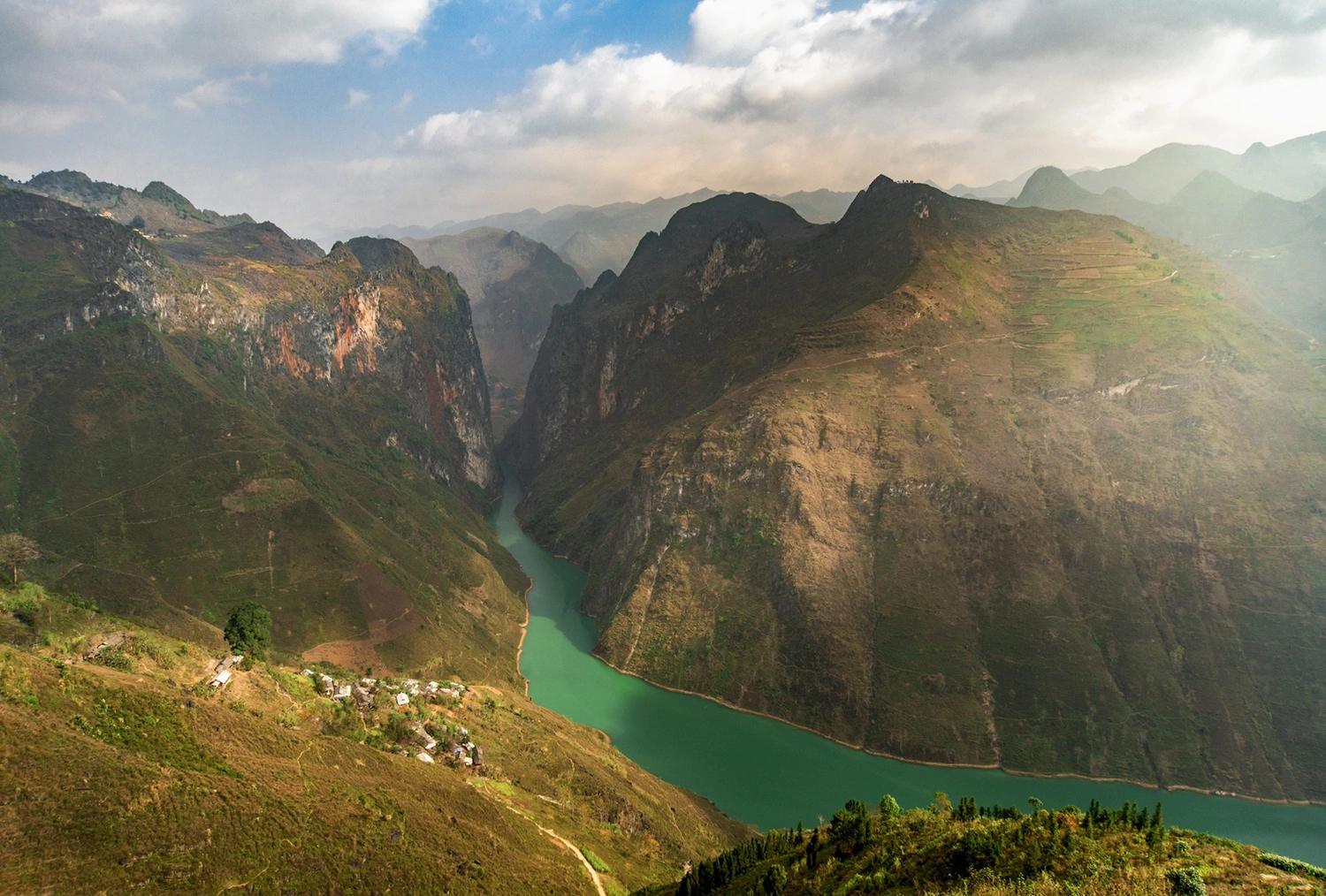 Khung cảnh thiên nhiên tại Hà Giang