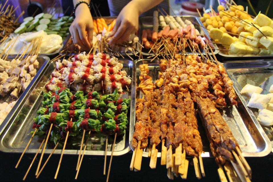 Các xiên đồ nướng hấp dẫn tại Sa Pa