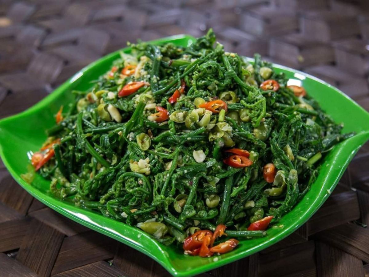 Rau rừng Tây Bắc có hương vị đặc trưng và giá trị dinh dưỡng cao. (Nguồn: Sưu tầm)