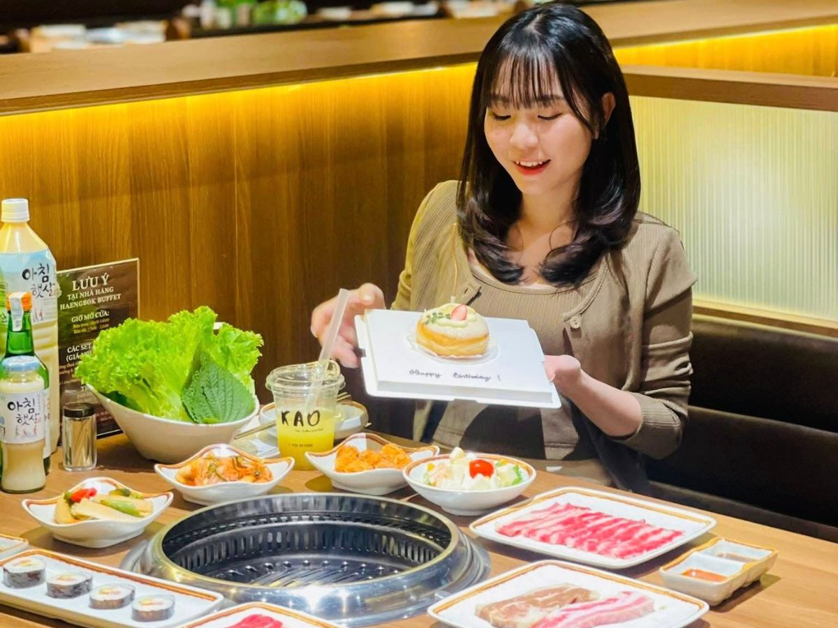 Buffet lẩu nướng Haengbok là quán lẩu ngon ở thành phố Lào Cai. (Nguồn: Sưu tầm)