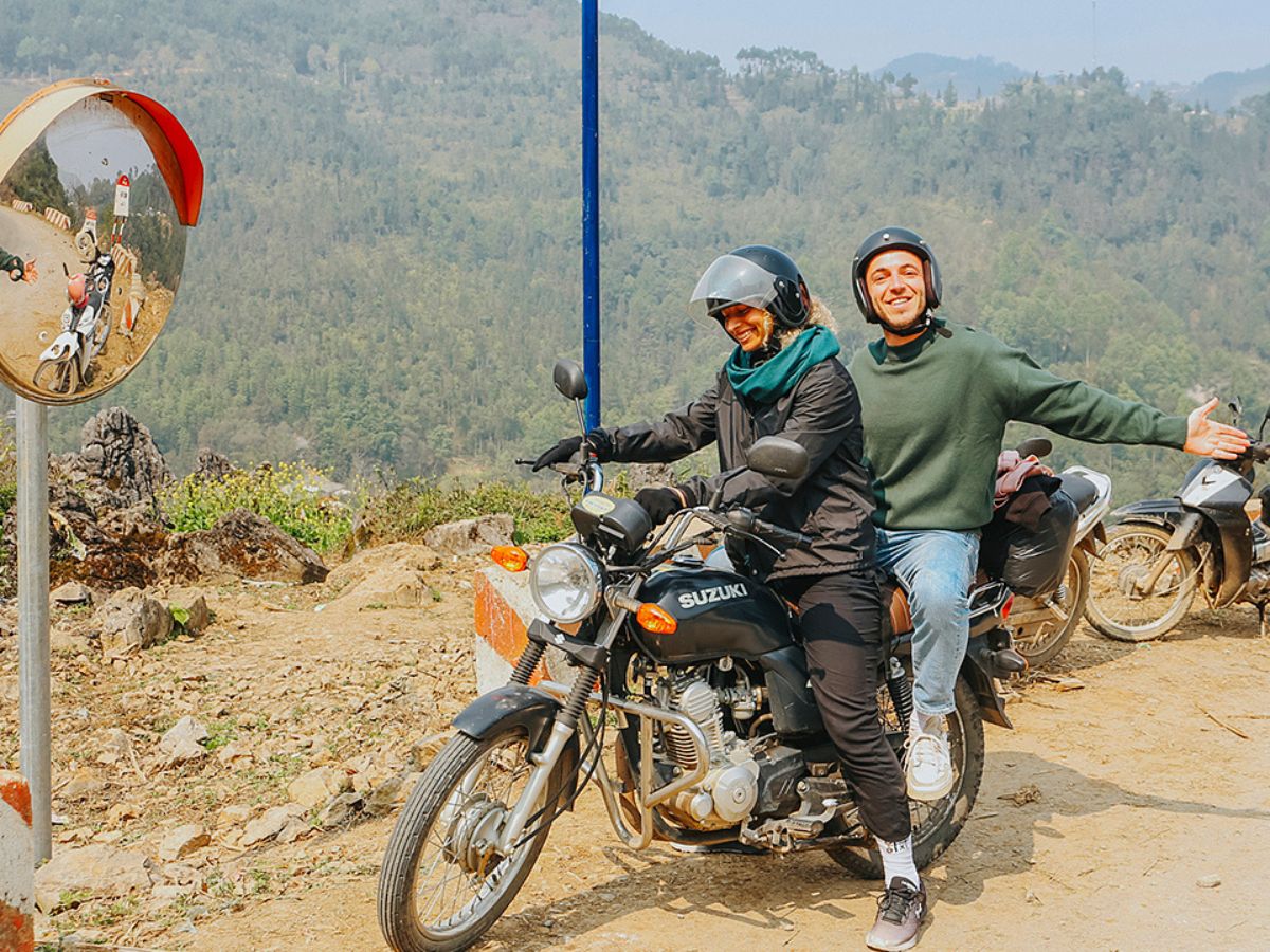 Nhiều du khách lựa chọn thuê xe máy ở Bắc Hà. (Nguồn: Sưu tầm)