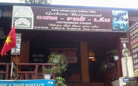 Nhà hàng Hoa Đồng Tiền nổi tiếng với các món cá hồi, cá tầm tươi ngon và hương vị đậm chất núi rừng Sa Pa 
