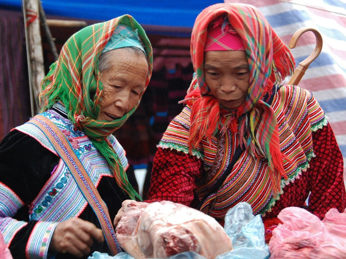 Chợ phiên Cốc Ly mang đậm nét truyền thống, nguyên sơ.