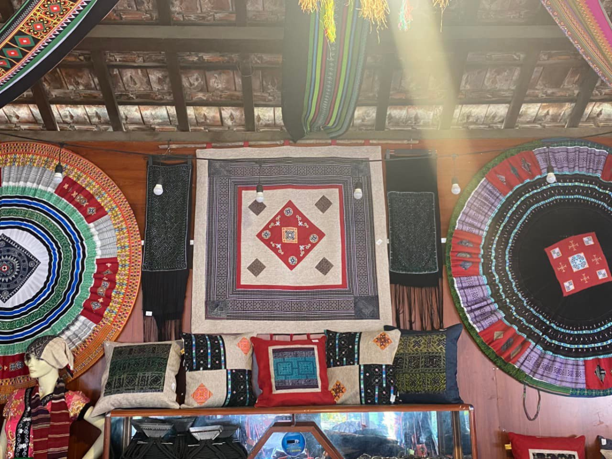 Không gian đậm đà bản sắc văn hoá.