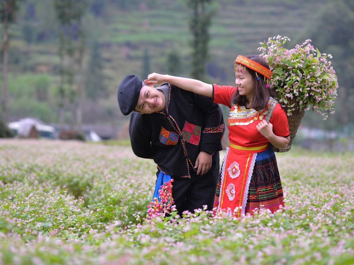 Nhiều hoạt động thú vị trong mùa hoa tam giác mạch Sa Pa