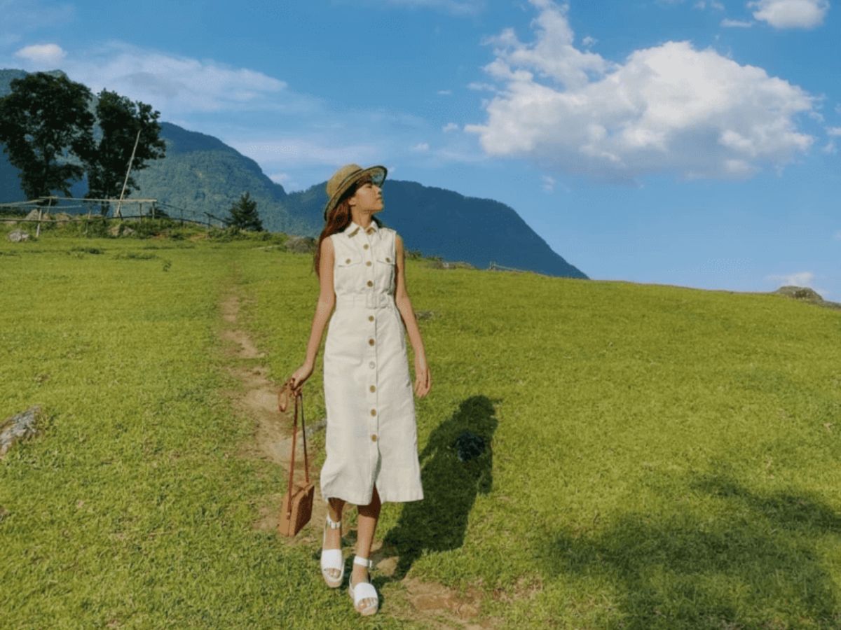 Ưu tiên sự thoải mái khi chọn trang phục đi Sa Pa mùa hè