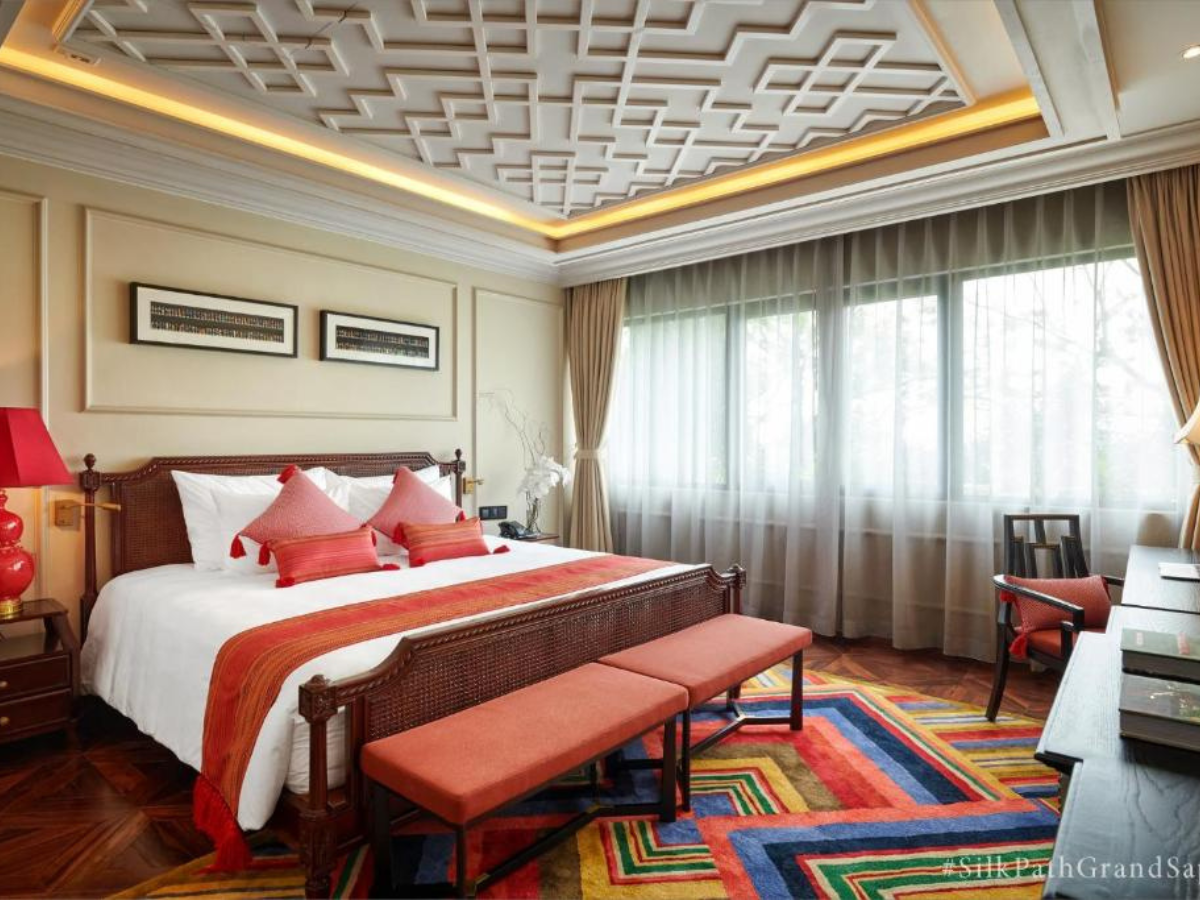 Phòng Duplex thiết kế ấm cúng và hiện đại.