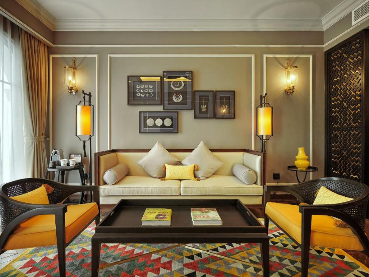 Phòng Suite Executive mang đậm phong cách hoàng gia.
