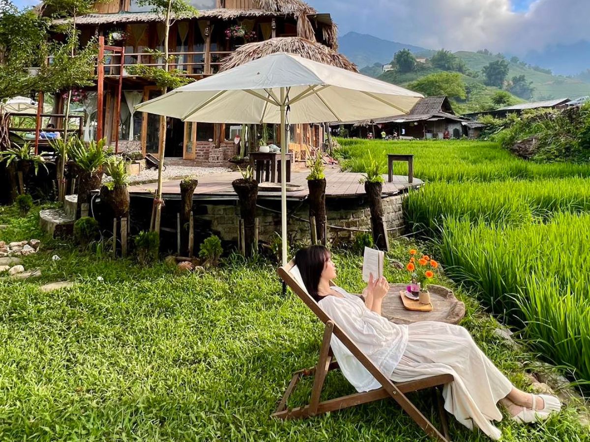 Trải nghiệm yên bình và lãng mạn tại Vườn Mây Homestay, gần gũi thiên nhiên