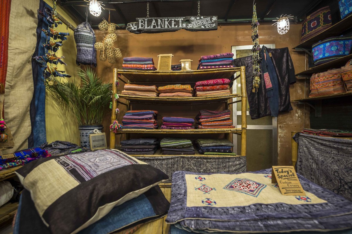 Không gian đậm chất nghệ thuật tại Indigo Cat Sapa.