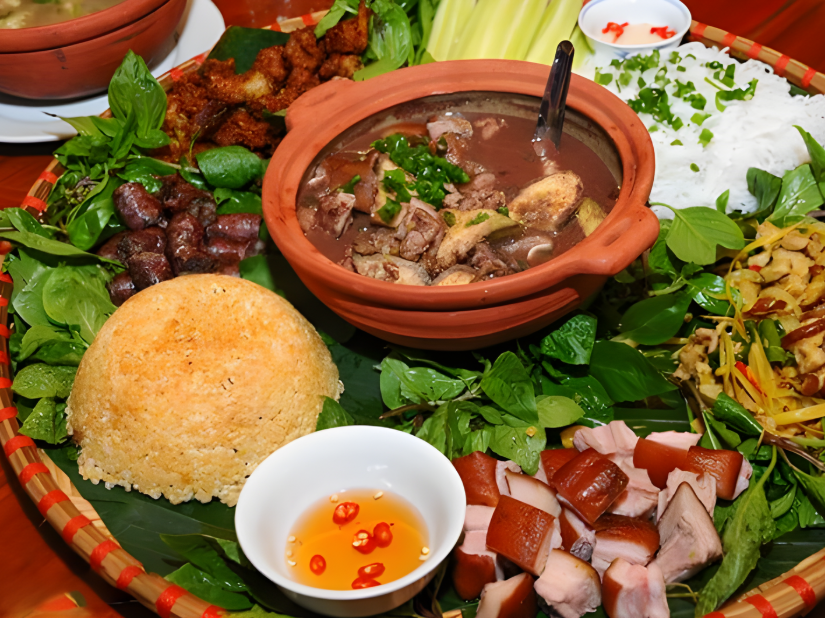 Những món ăn này thể hiện tinh hoa ẩm thực của vùng Tây Bắc.