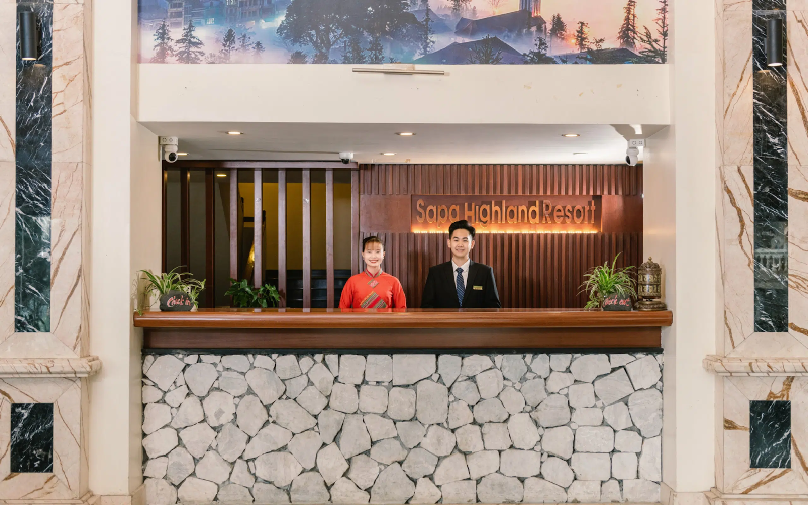 Lựa chọn resort Sapa tết nguyên đán như Sapa Highland giúp du khách có được không gian nghỉ ngơi trọn vẹn. 