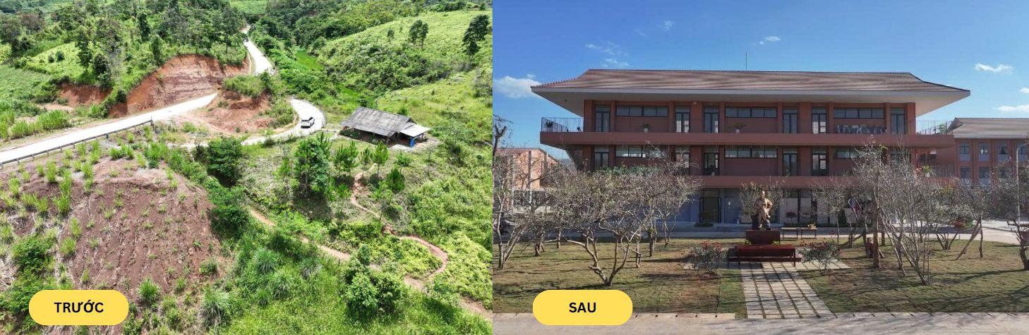 Sắp khánh thành trường học liên cấp hiện đại bậc nhất vùng biên giới Điện Biên