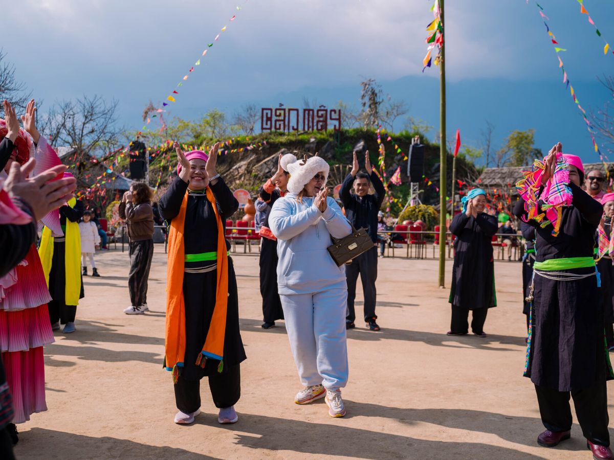 Không gian yên bình tại Bản Mây giúp du khách cảm nhận trọn vẹn nét đẹp văn hóa bản địa. (Nguồn: Sưu tầm)