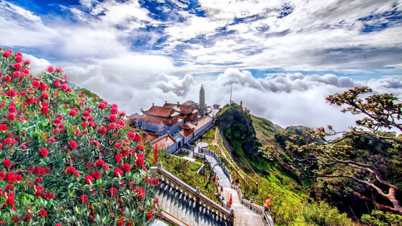 Thời tiết Sa Pa vào dịp 8/3 thuộc giai đoạn chuyển mùa, nên khí hậu mát mẻ. 