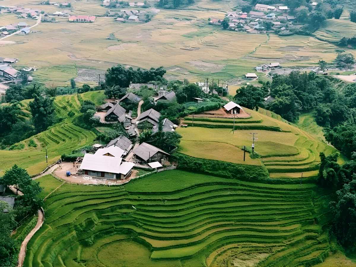 Bản Tả Phìn là nơi sinh sống truyền thống của các cộng đồng người Dao. 