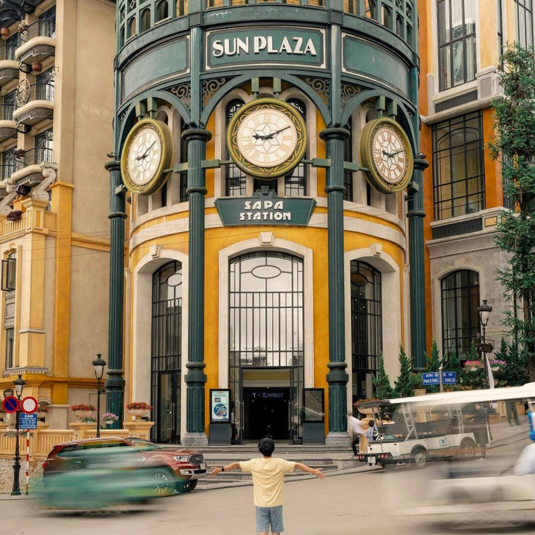 Sun Plaza là điểm check-in yêu thích của du khách tại Sa Pa. 
