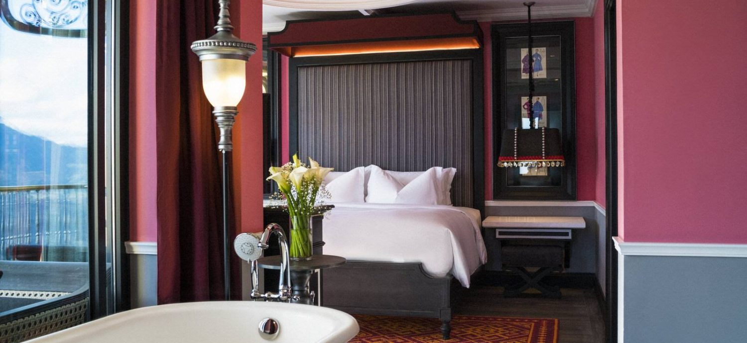 Phòng Deluxe Suite sang trọng, riêng tư là lựa chọn lý tưởng cho kỳ nghỉ của các cặp đôi.