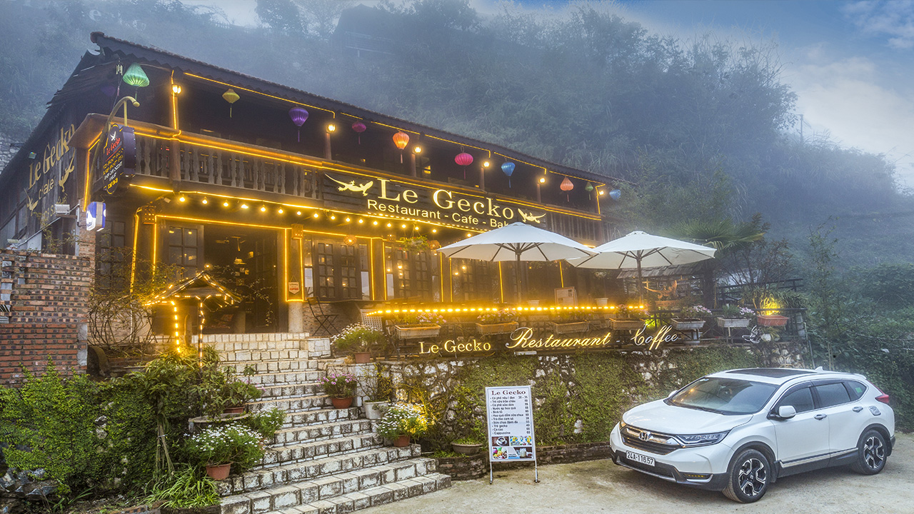 Le Gecko là quán cafe yêu thích của nhiều du khách khi tới Sa Pa 