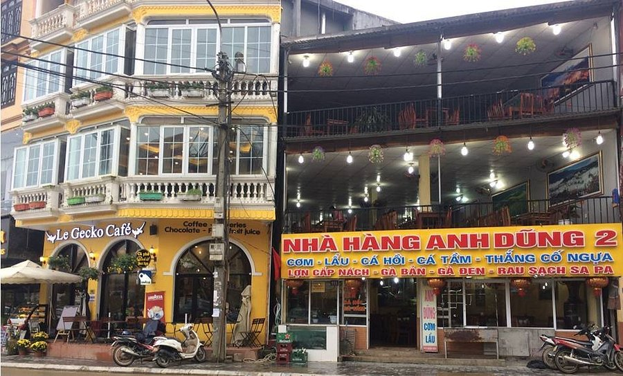 Nhà hàng Anh Dũng là địa chỉ bán thịt lợn cắp nách ngay trung tâm Sa Pa