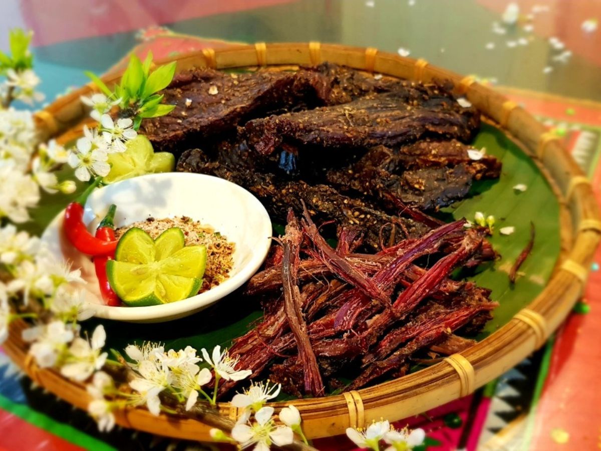 Món ăn mang đậm dấu ấn ẩm thực vùng cao.