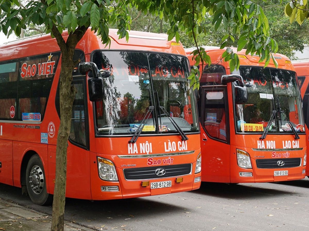 Hệ thống xe kết nối linh hoạt đến nhiều khu vực. 