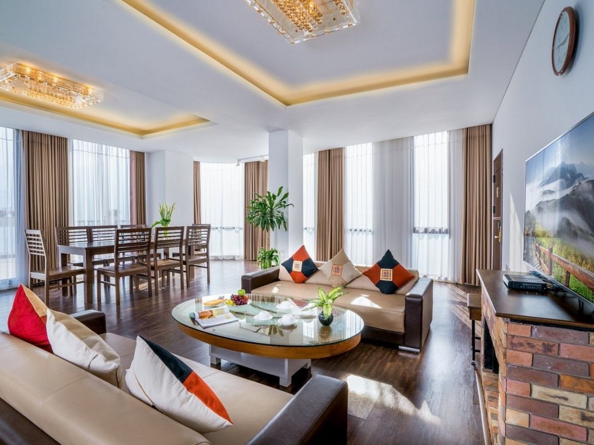 Hệ thống phòng nghỉ được thiết kế theo phong cách hiện đại và tinh tế.