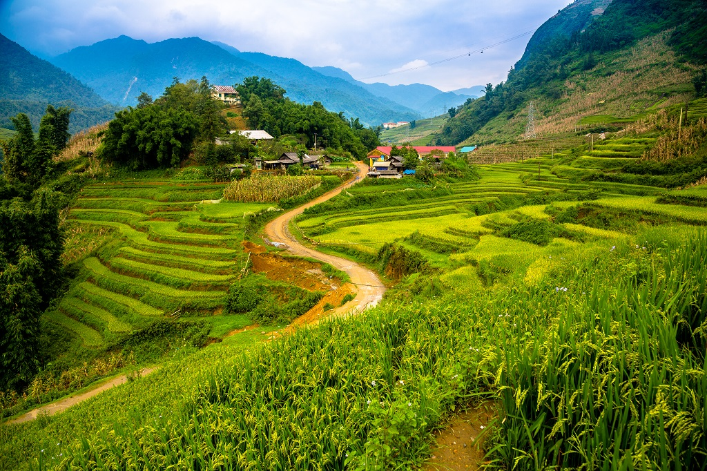 Bản Cát Cát - ngôi làng cổ của người H’Mông nằm nép mình dưới chân dãy Hoàng Liên Sơn