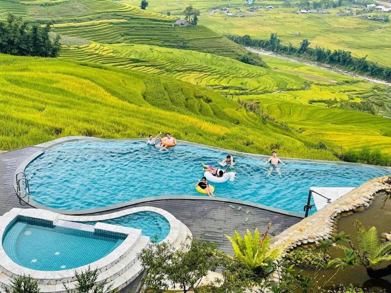 Sự bùng nổ của xu hướng nghỉ dưỡng cao cấp tại Sapa khiến ngày càng nhiều khách sạn đầu tư bể bơi vô cực.