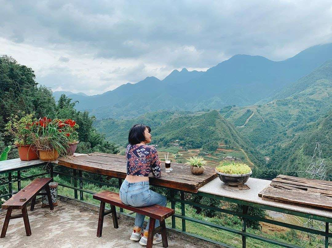 Quán cafe Gem Valley Sa Pa.