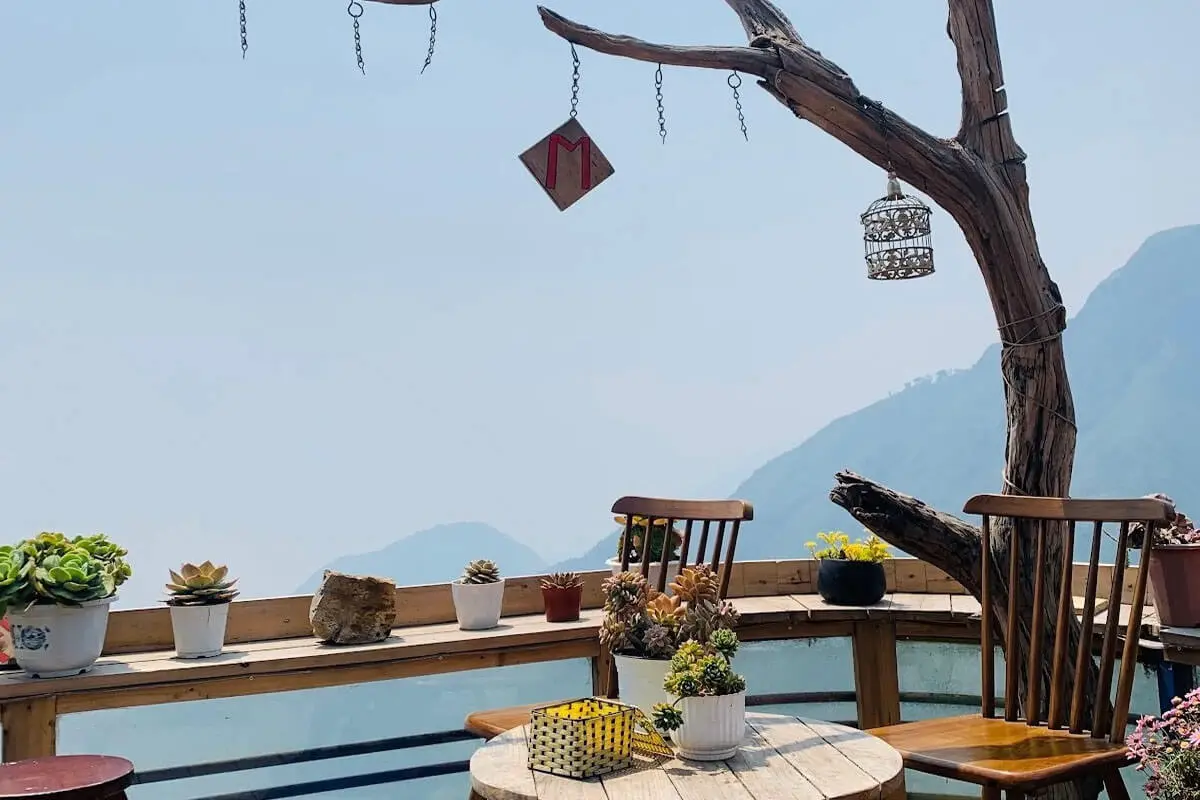 Quán cafe Hẻm Mây Sa Pa.